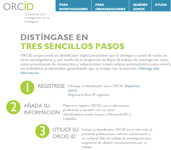 ORCID Registration