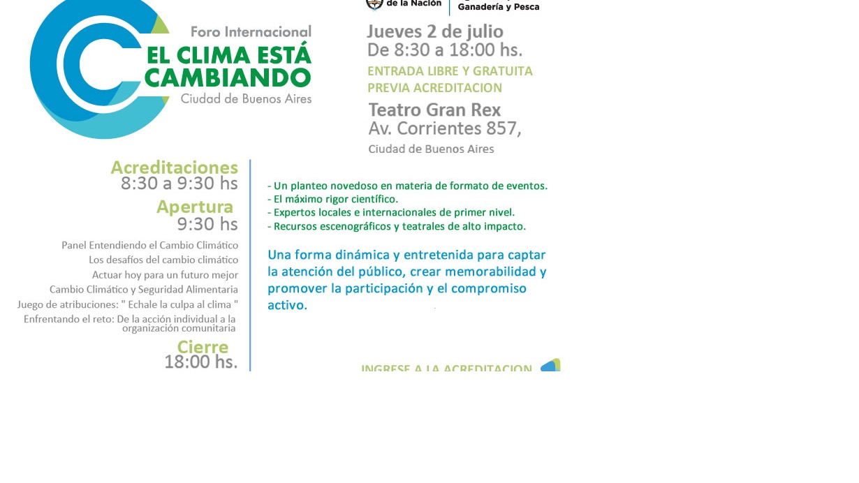 Cambio clímático